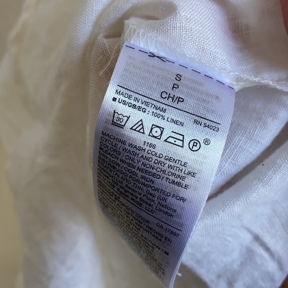 Gap Linen Long Sleeve Top - Picture 3 of 12